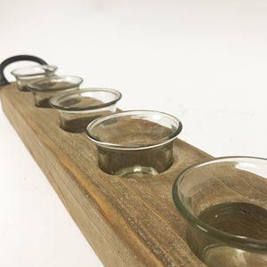 Wooden Tea Light Holder