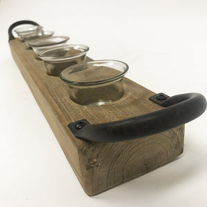 Wooden Tea Light Holder