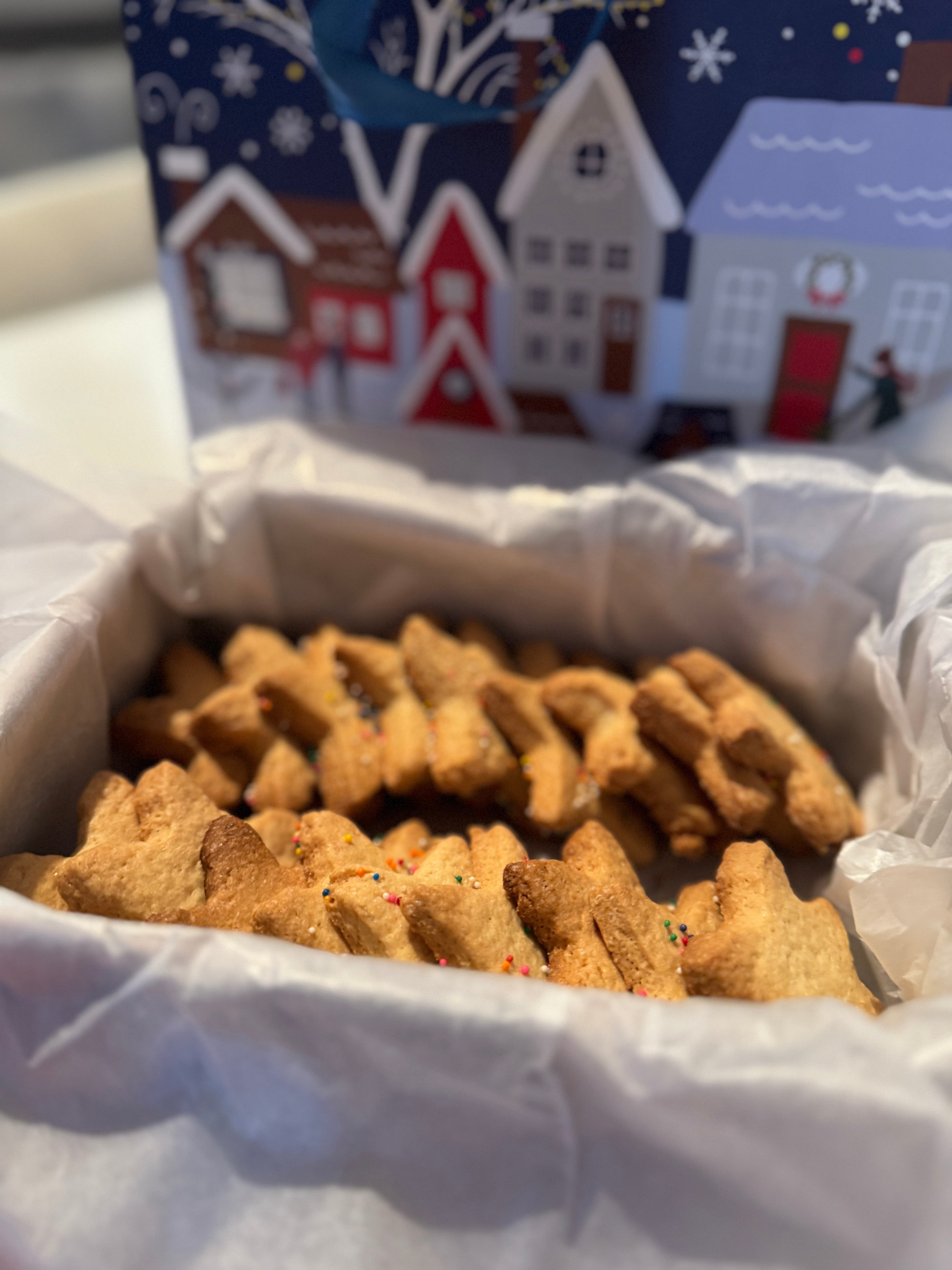 Cookies in the Gifts Boxes