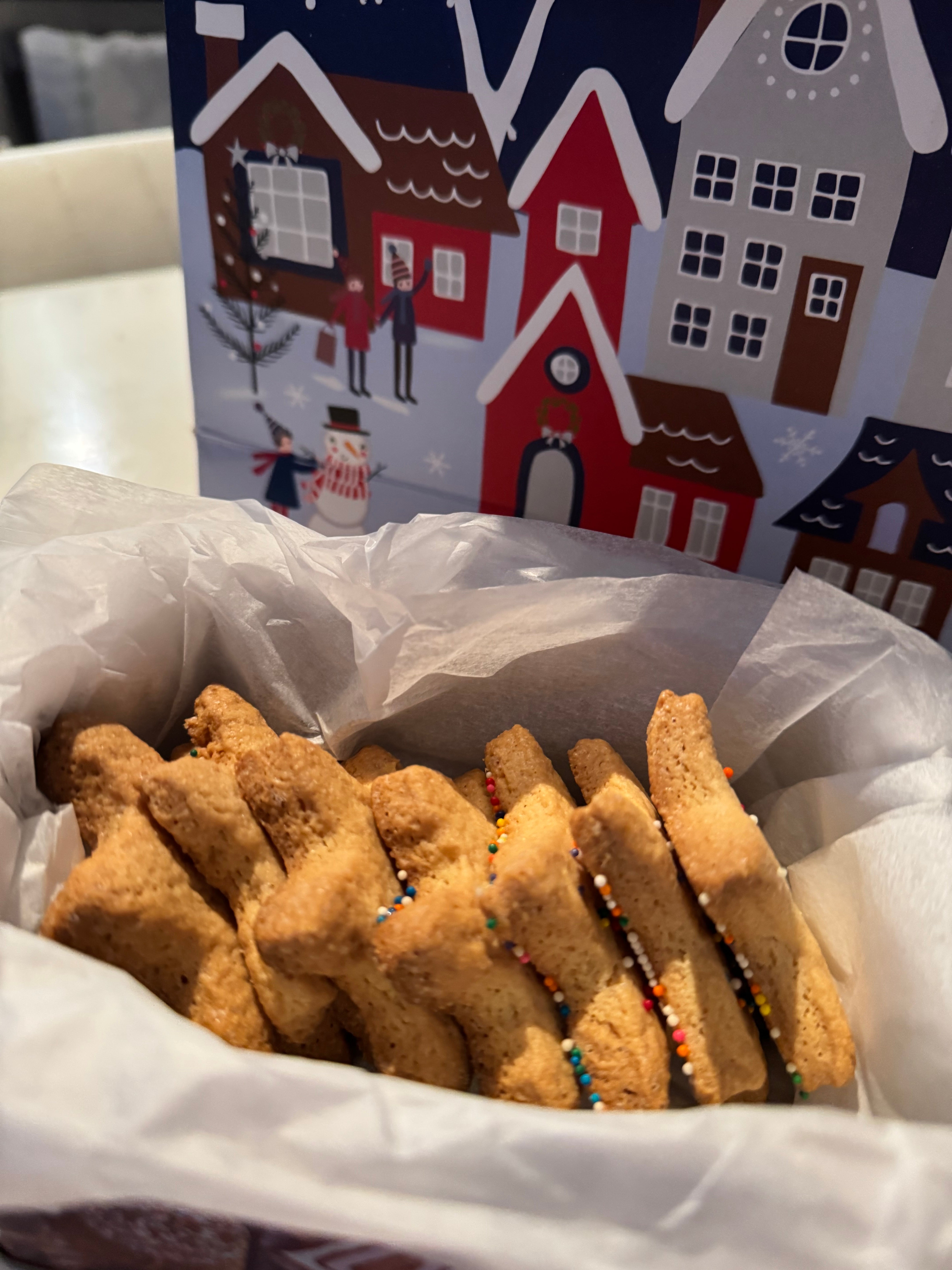 Cookies in the Gifts Boxes