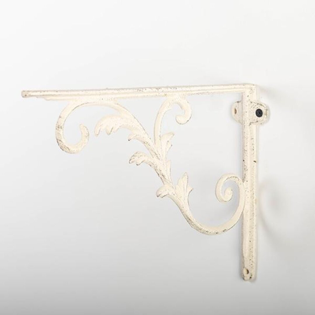 French Cast Iron Brackets, Set of 2 for Shelves