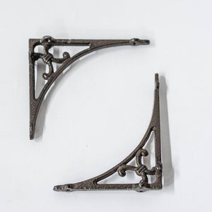 Cast Iron Brackets, Set of 2 for Shelves