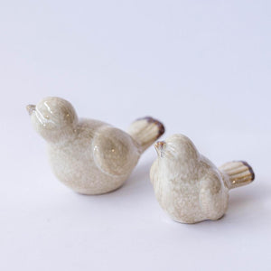 Ceramic Birds, set of 2
