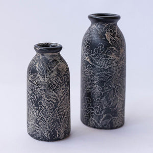 Ceramic Minimalist Vase, Set of 2