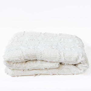 Cotton Waffle Throw