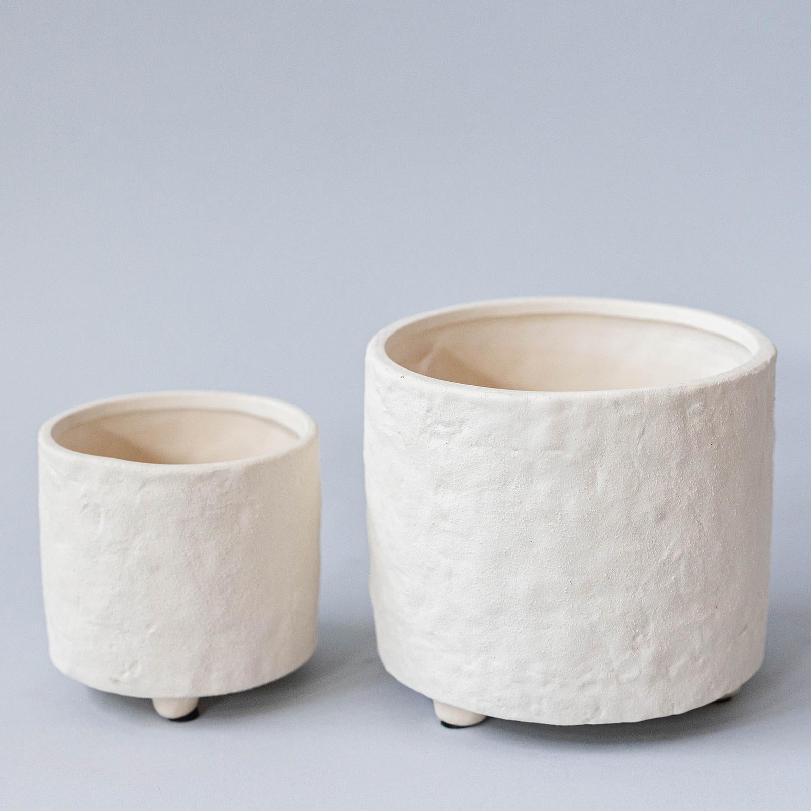 Ceramic Pots, Set of 2