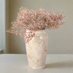 CeramicVaseWithFloralDesign