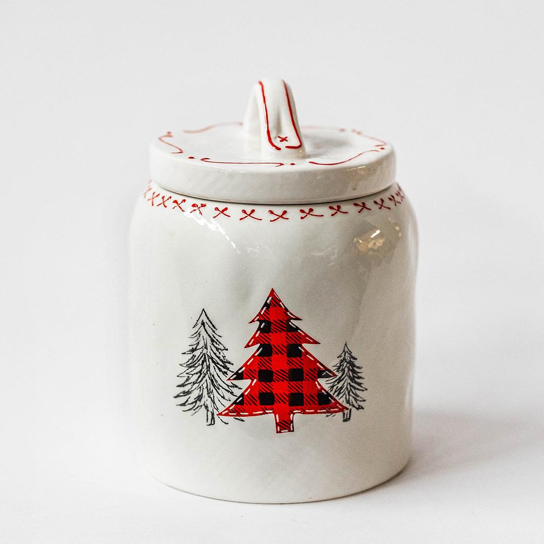 Ceramic Jar Christmas Tree