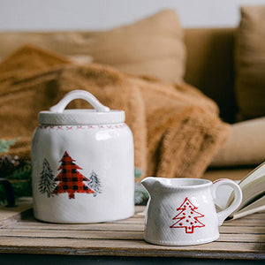 Ceramic Jar Christmas Tree