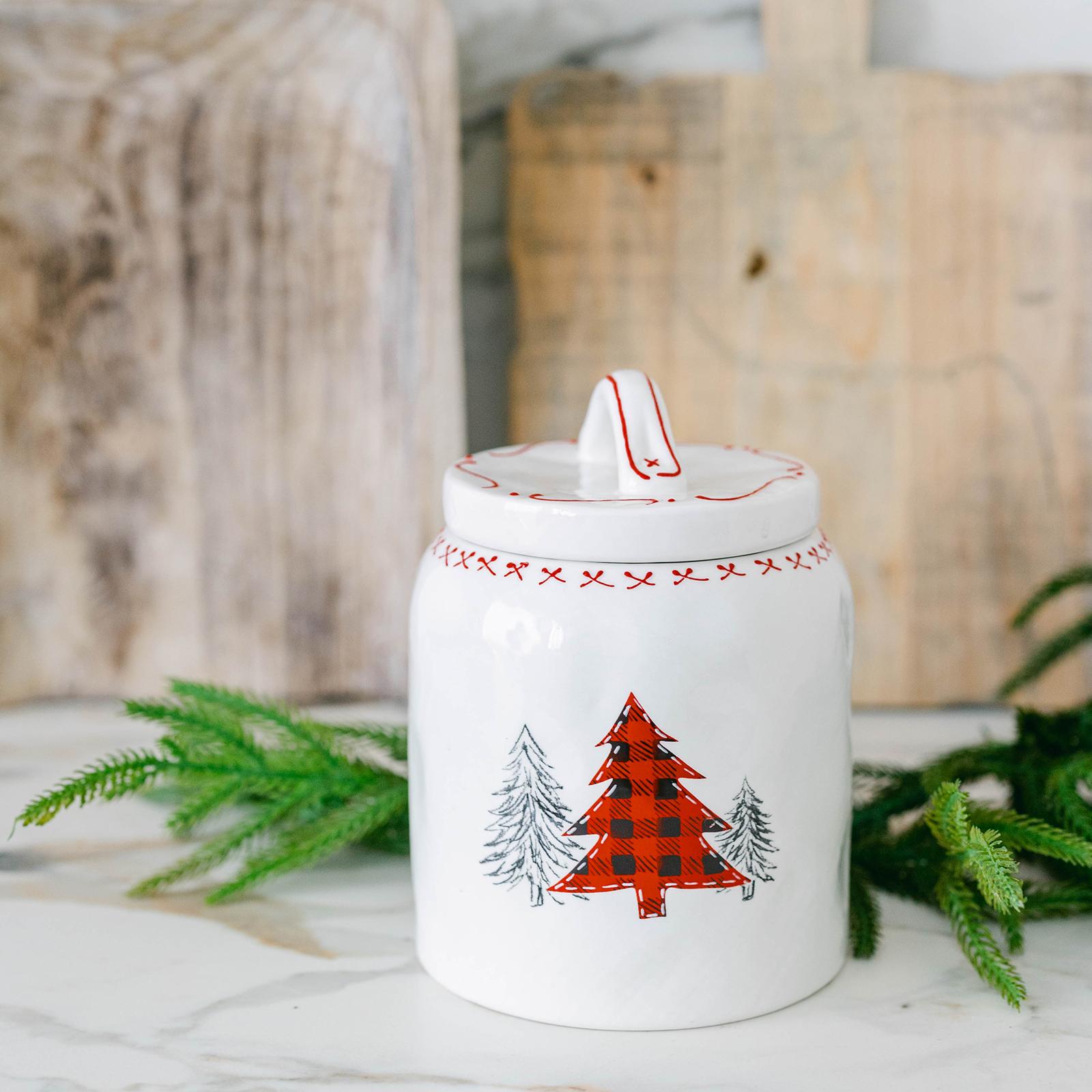 Ceramic Jar Christmas Tree