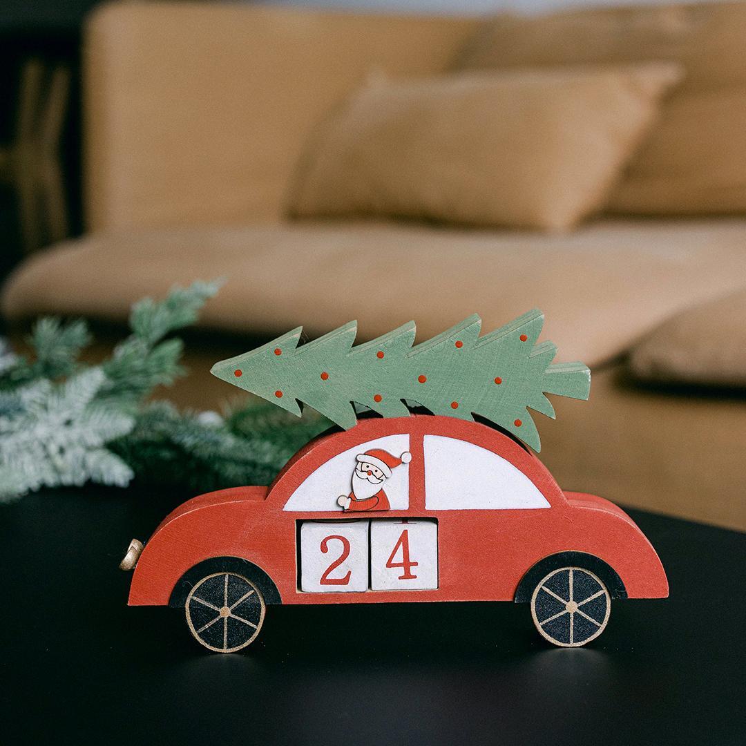 Wooden Car Calendar