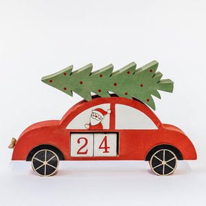 Wooden Car Calendar