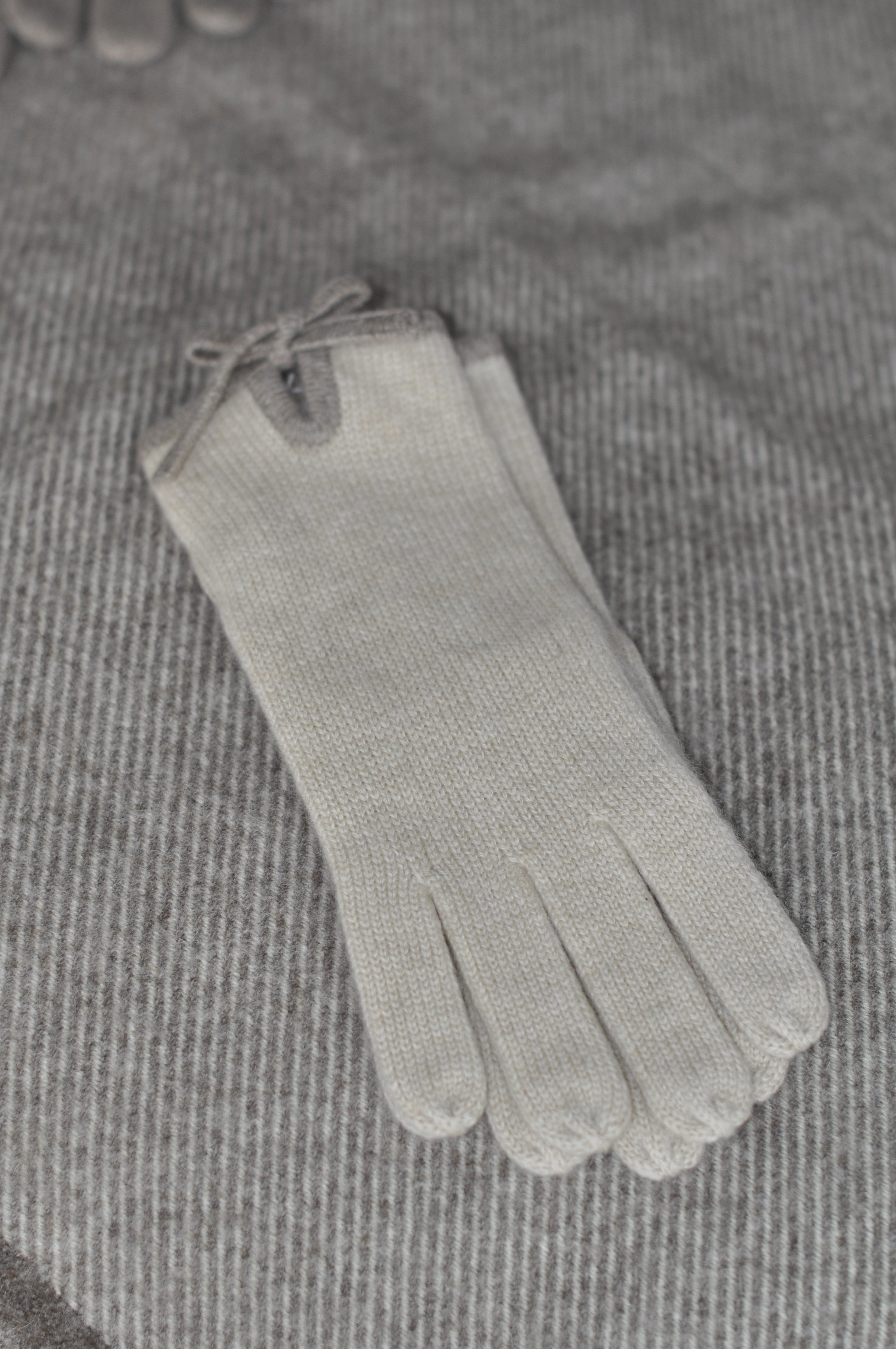Coffee Cashmere Gloves
