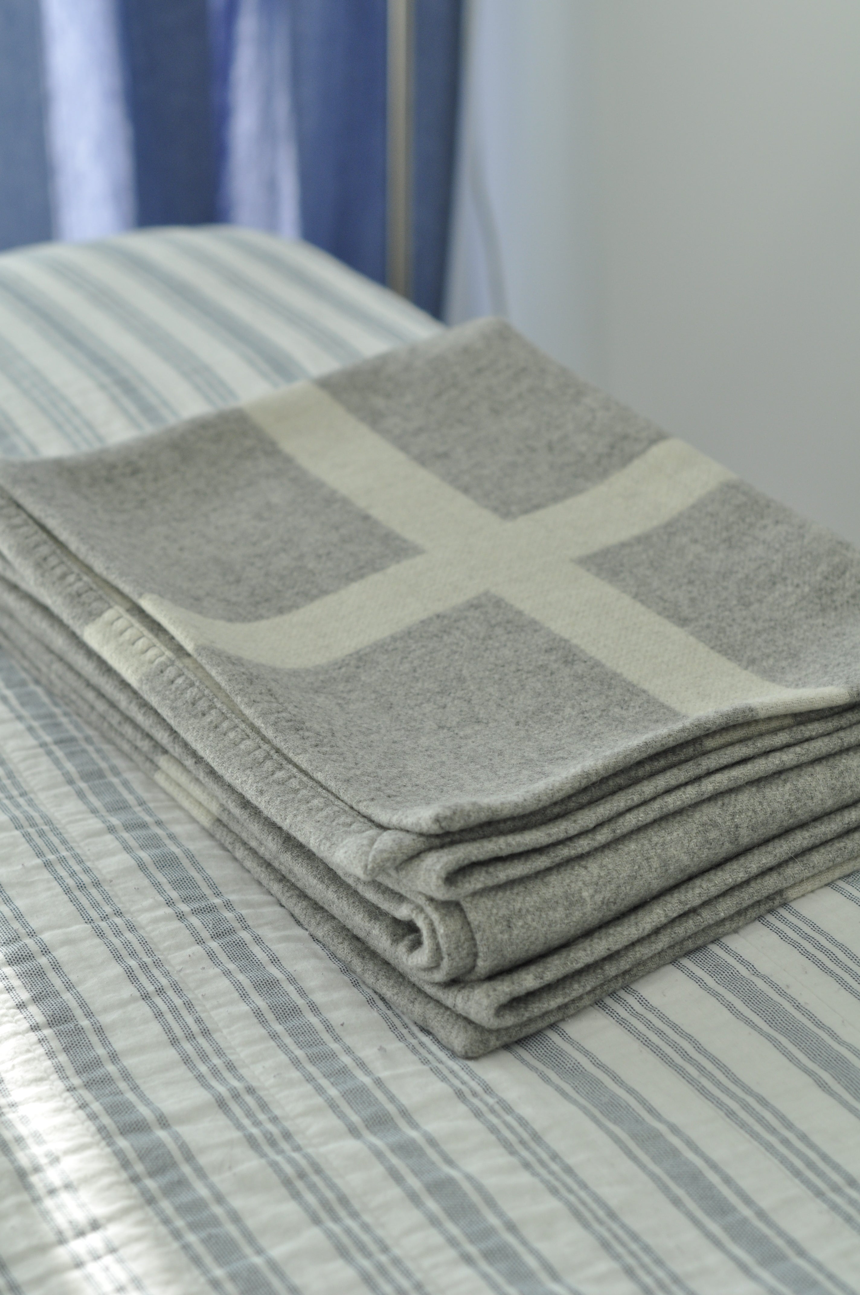 Grey Wool Blanket