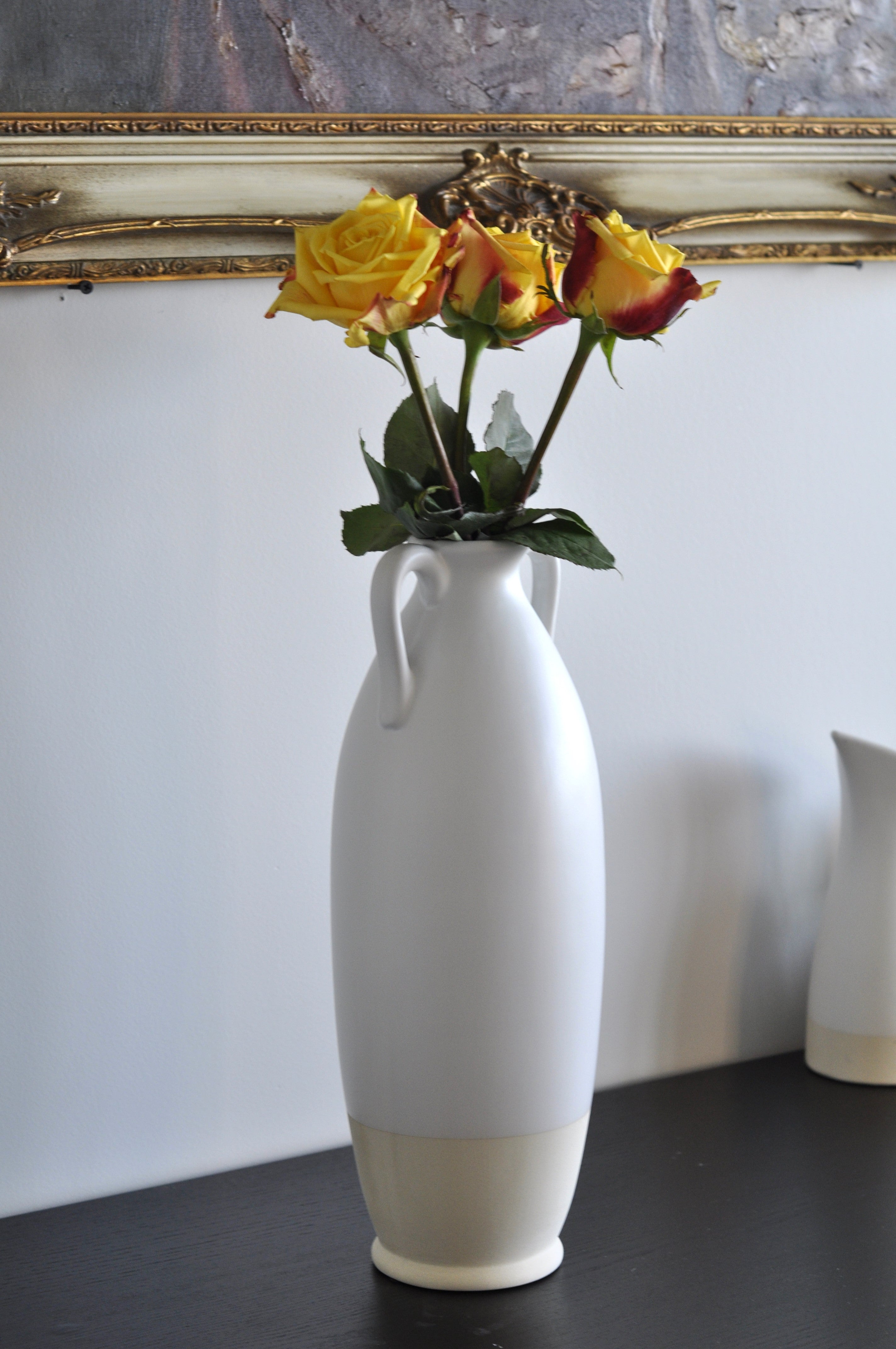 White Ceramic Vase