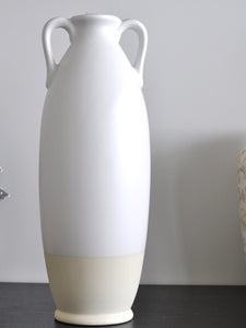 White Ceramic Vase Tall