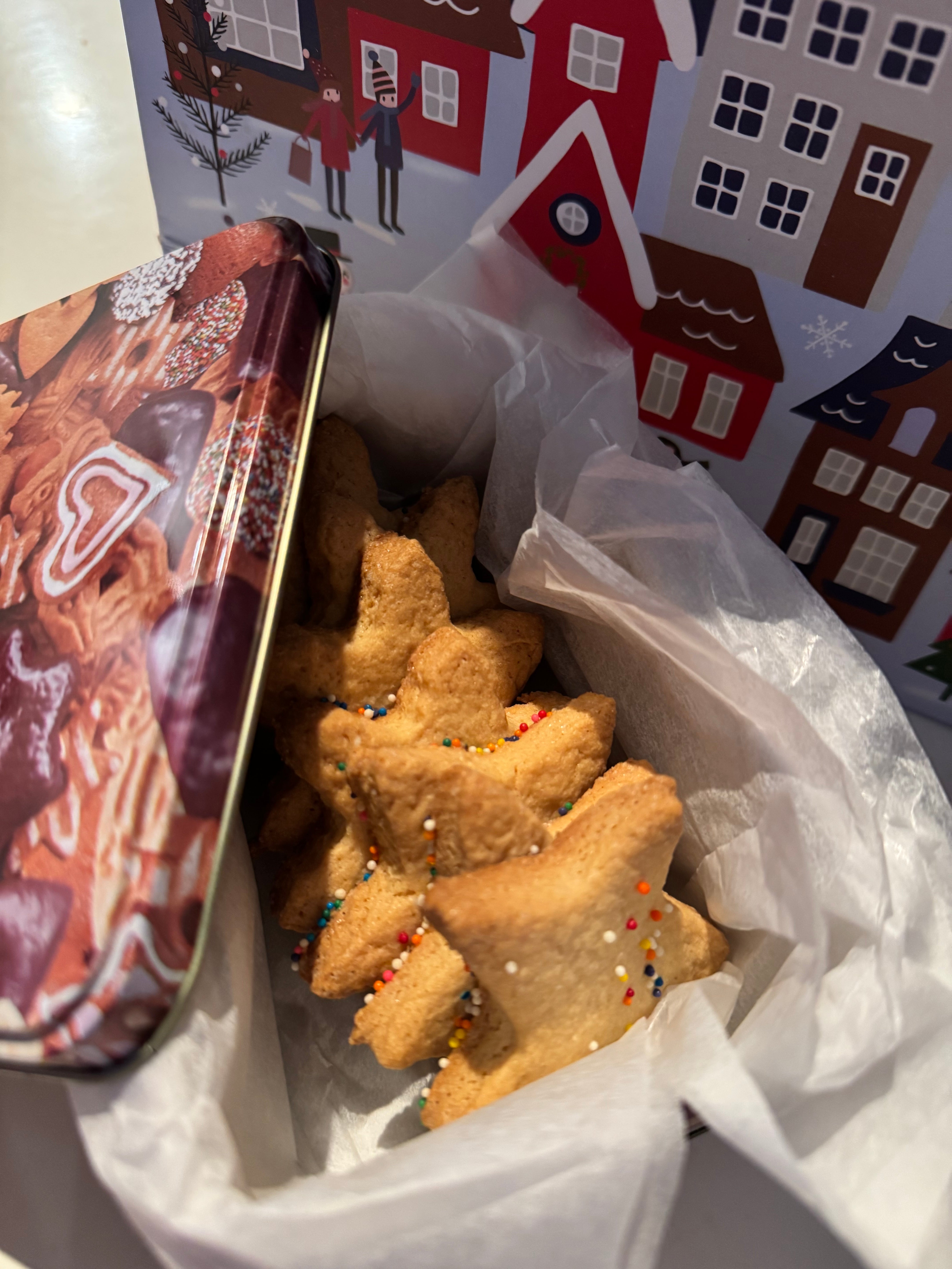 Cookies in the Gifts Boxes