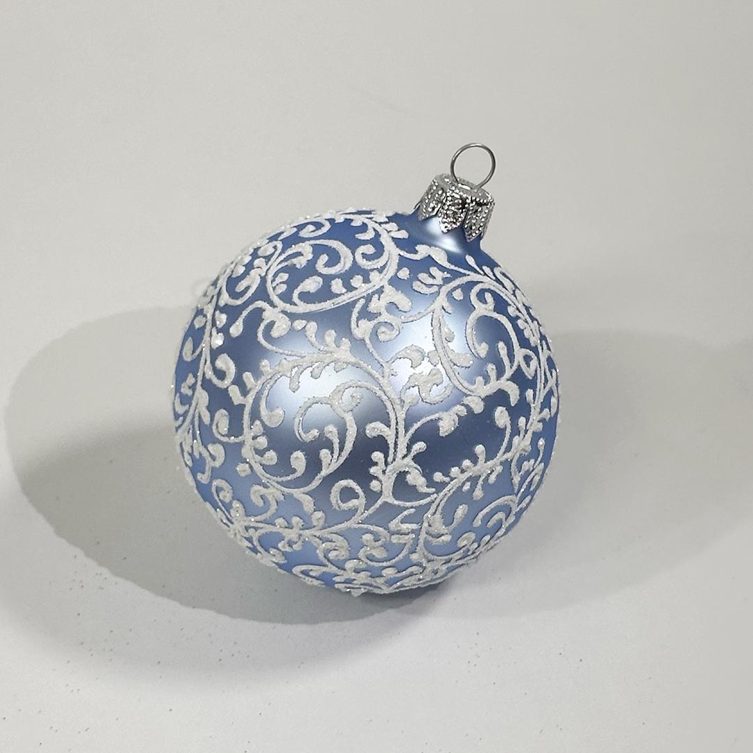 Glass Ornament, Blue