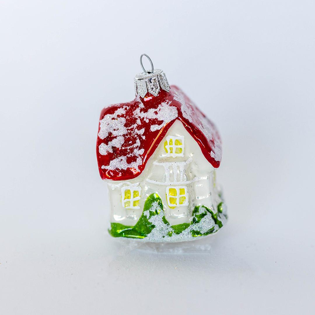 Glass Ornament, house