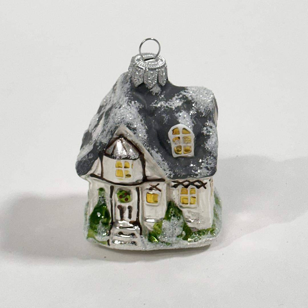 Glass Ornament, house
