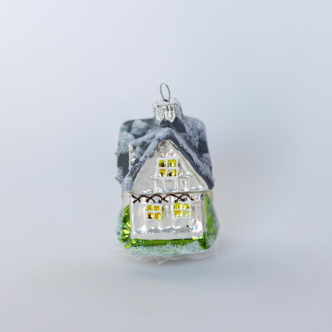 Glass Ornament, house