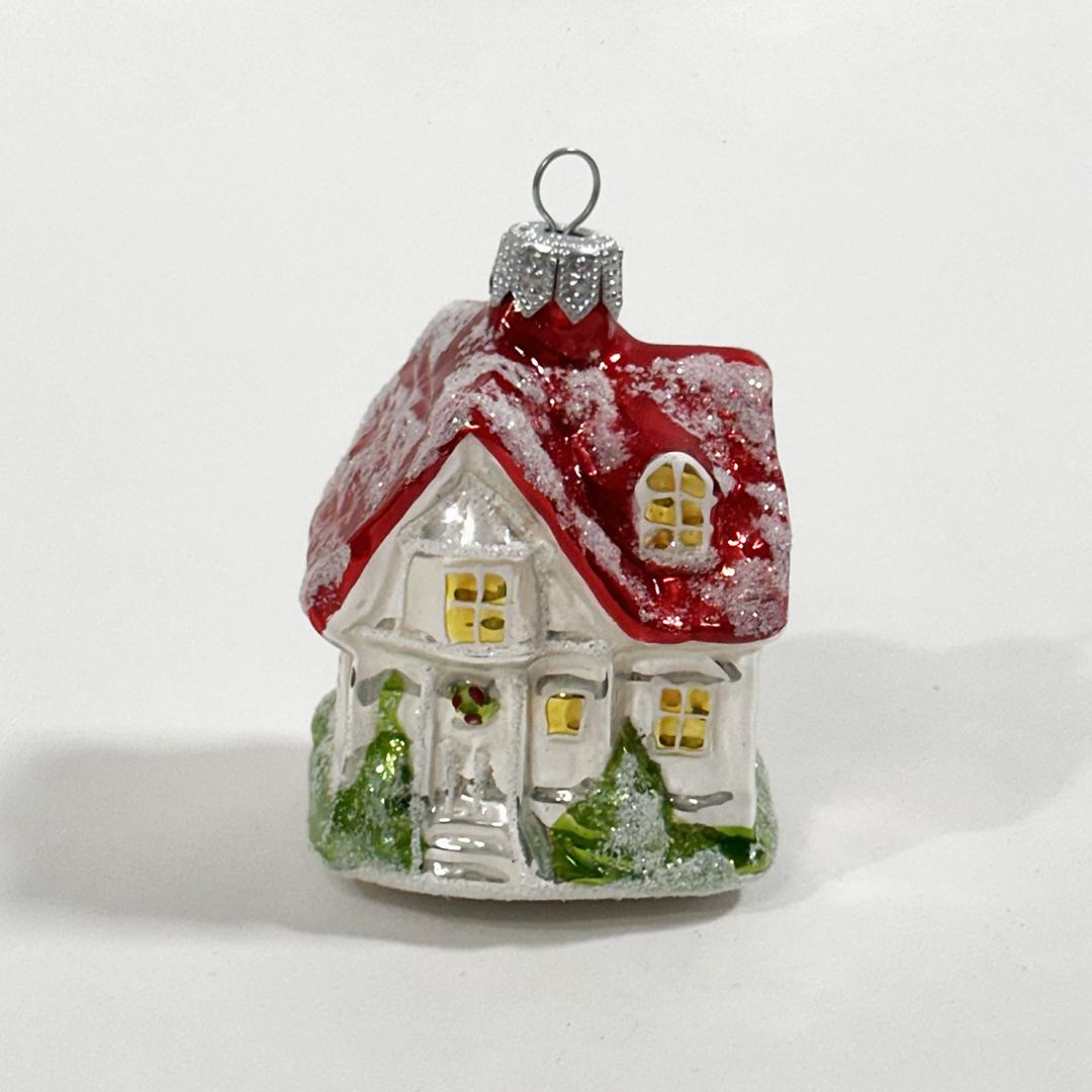 Glass Ornament, house