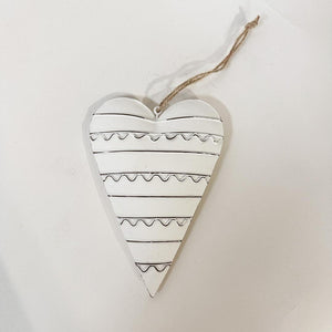 Metal Heart decoration