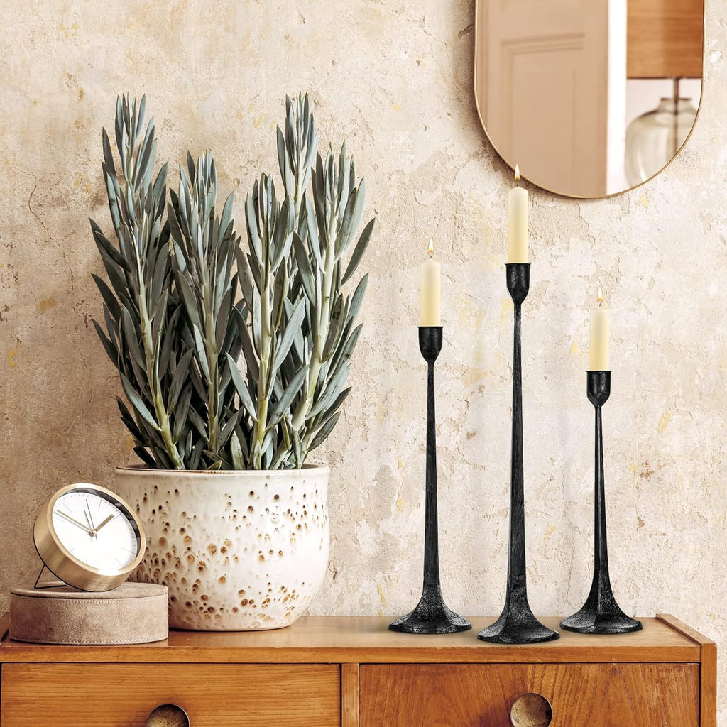 Iron Candle Holders_Set of 3
