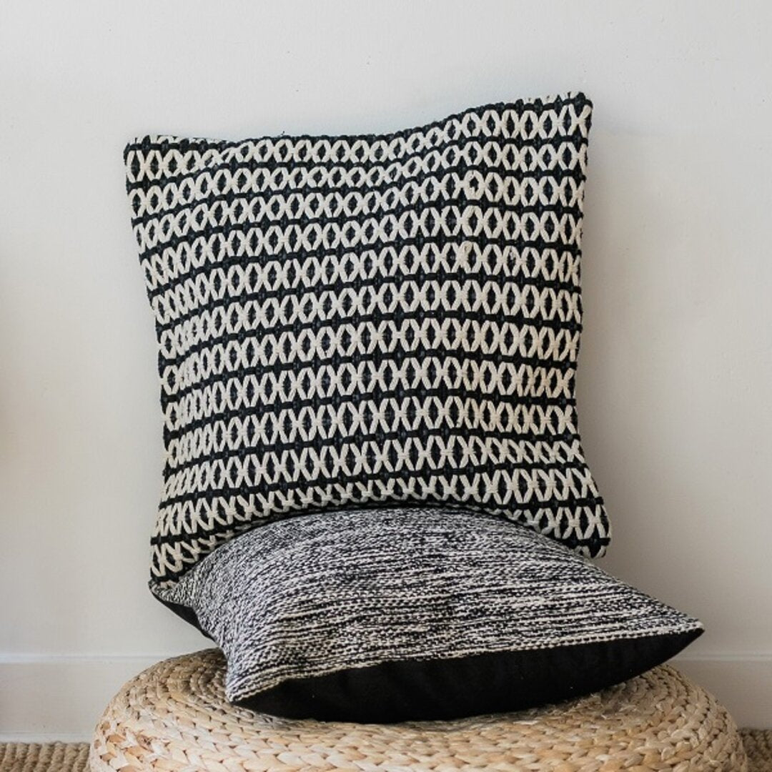 Knitted Cotton Cushion Cover