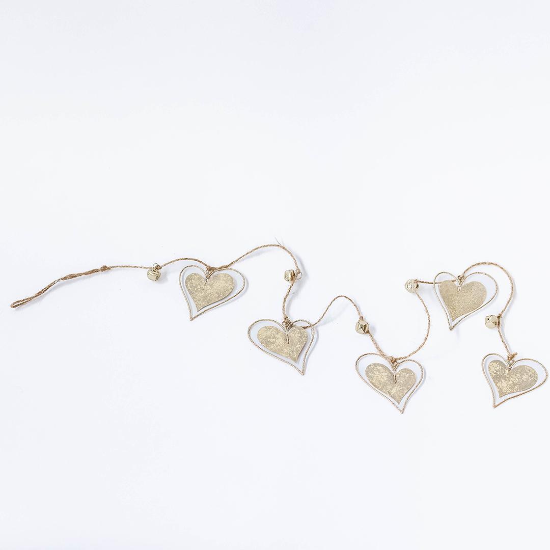 The Vintage Hearts Garland