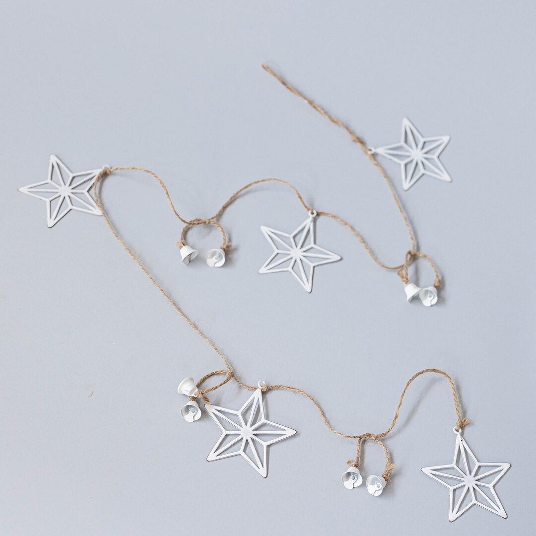 Metal Star Garland