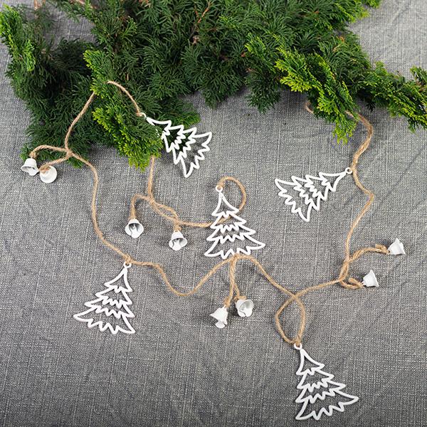 Metal Christmas Tree Garland