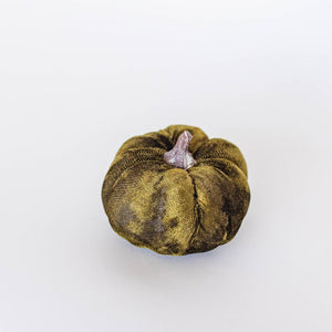 Pumpkin whit textile