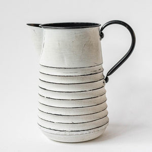 Rustic Metal Pitcher