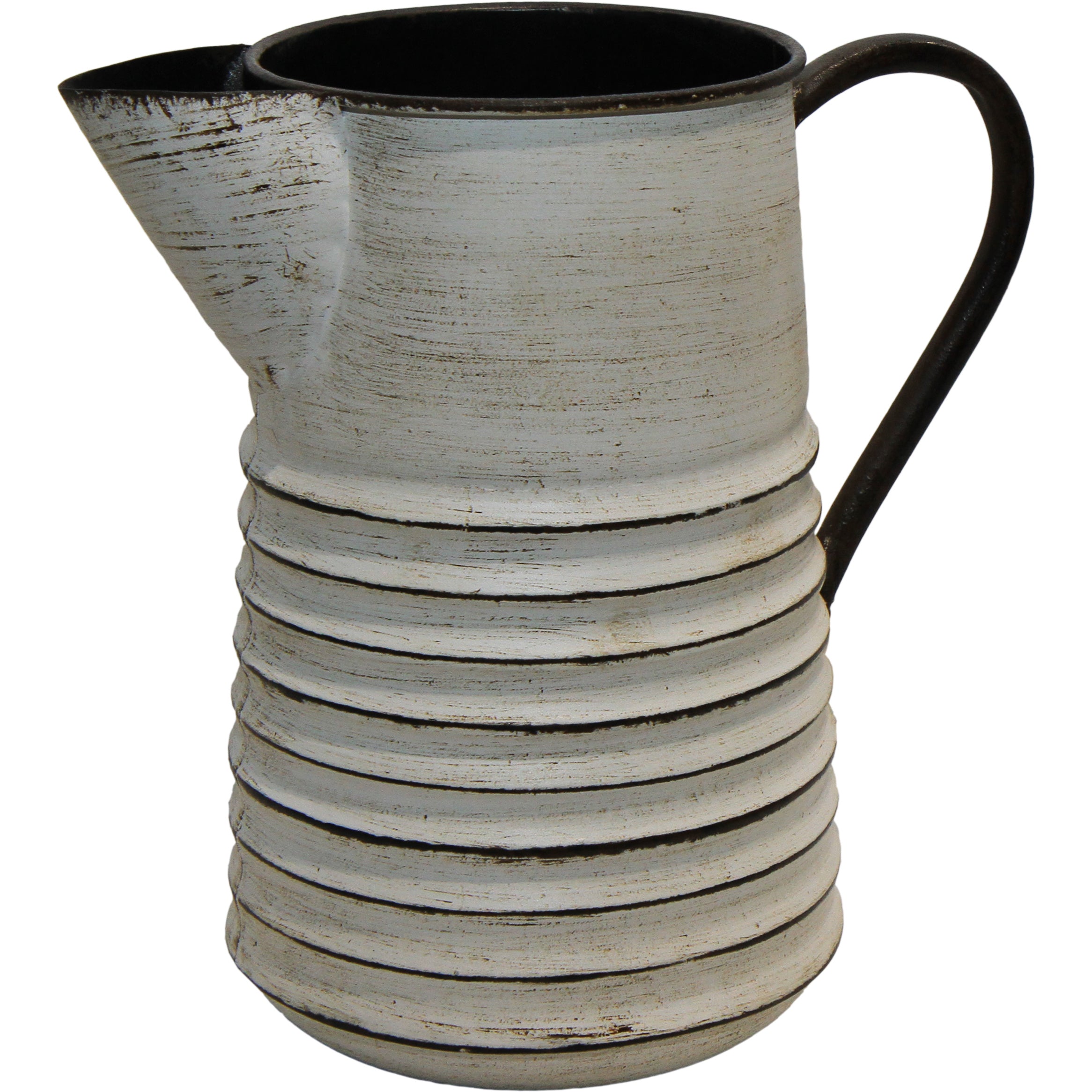 Rustic Metal Pitcher