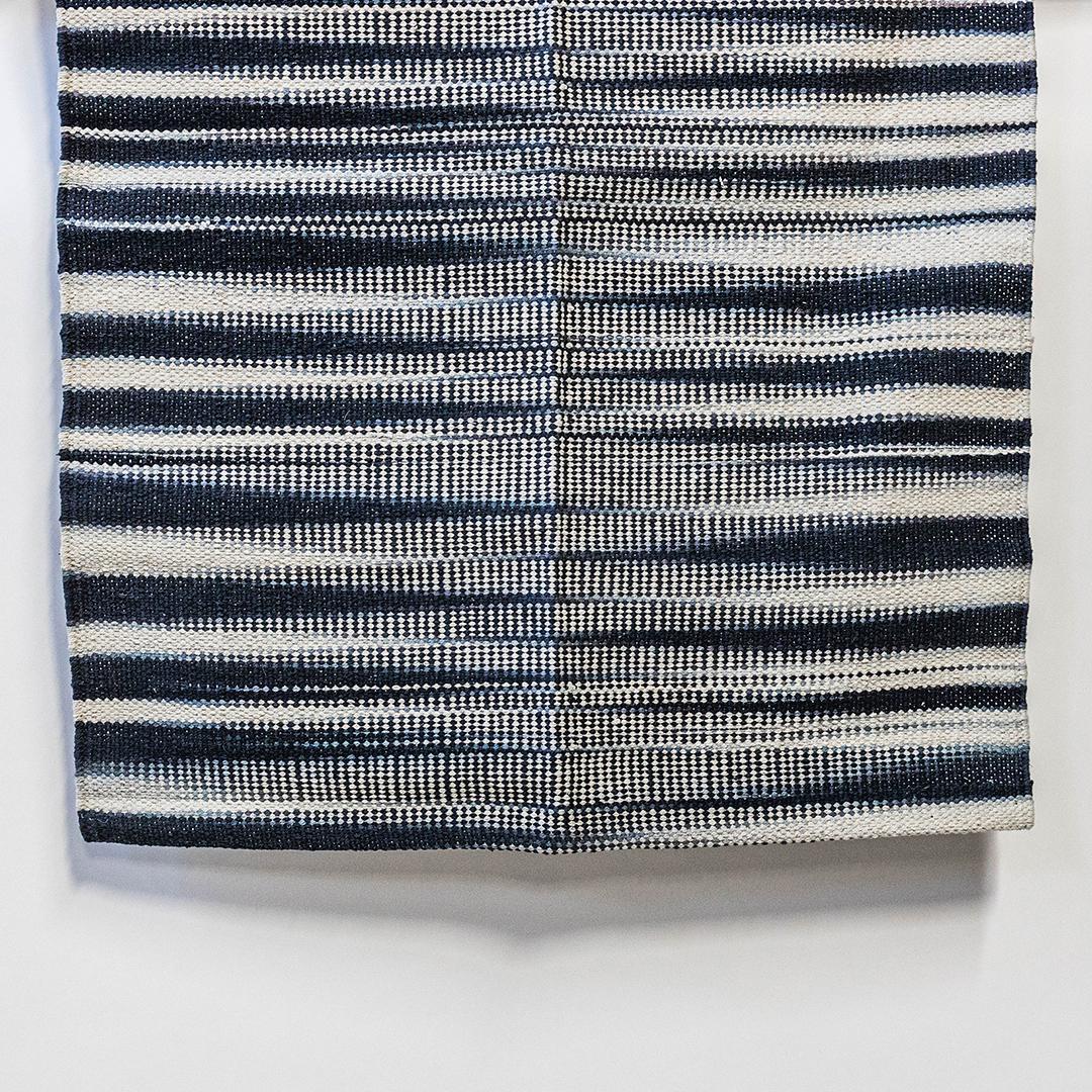 Cotton Striped Woven Rug