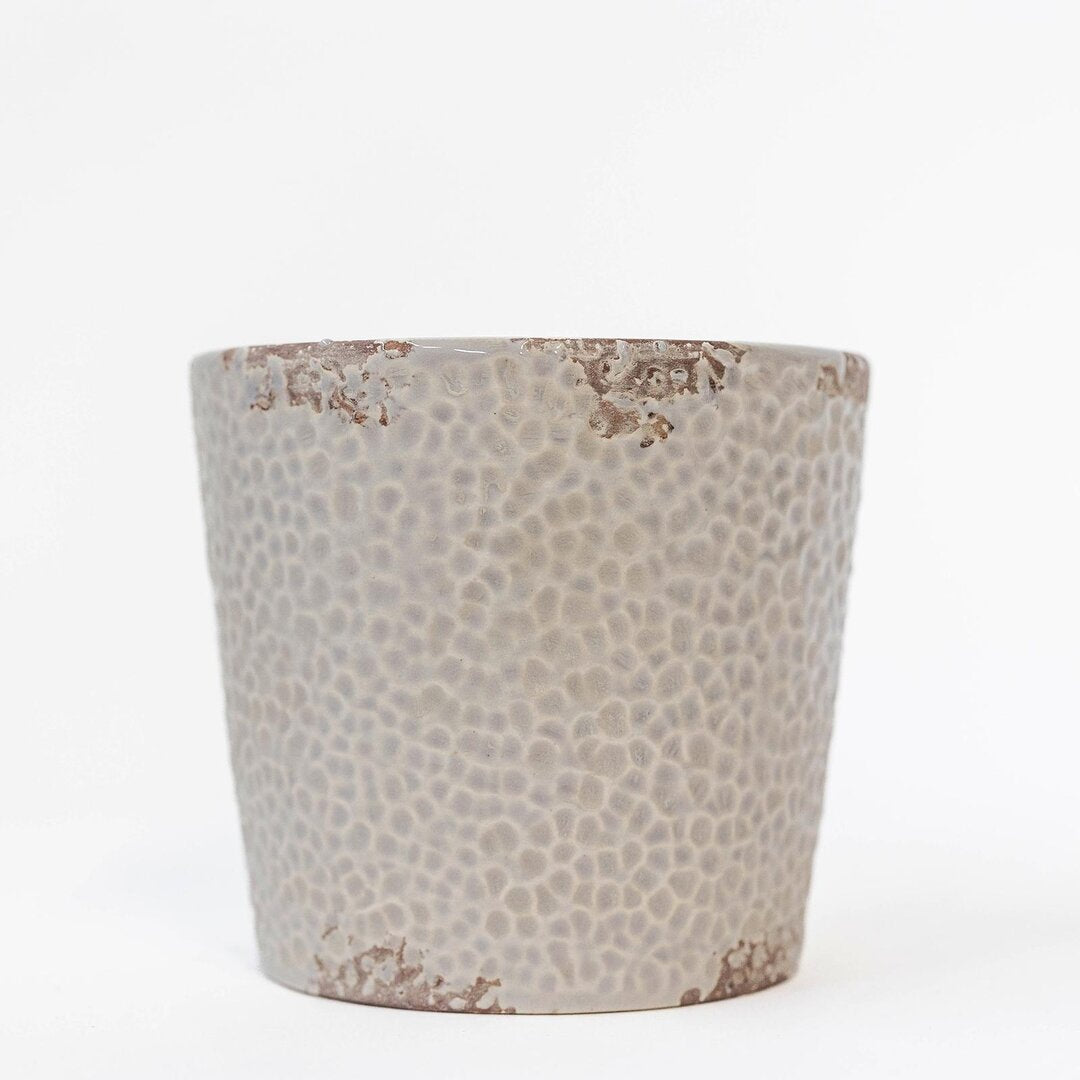 Textured Flower Pot