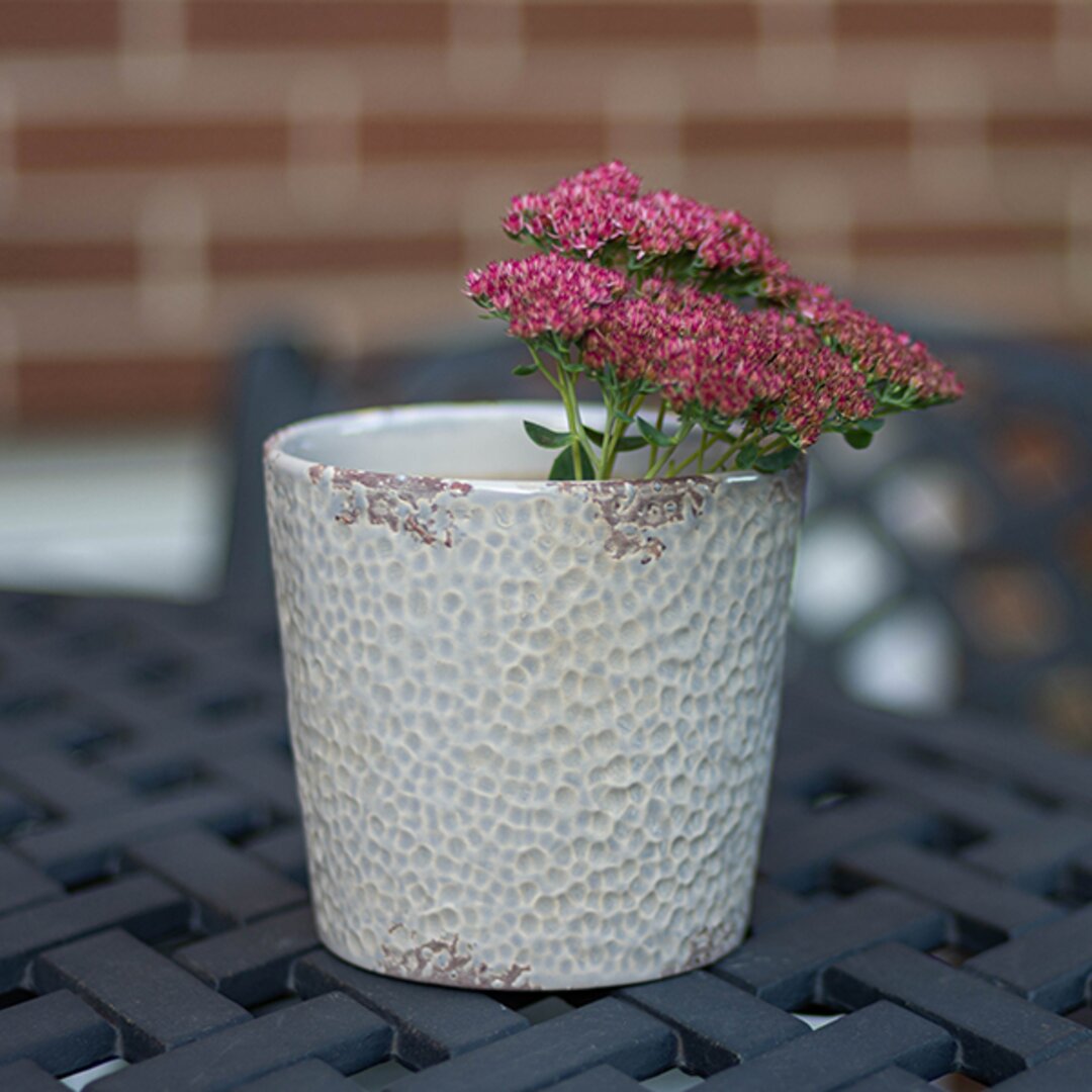 Textured Flower Pot