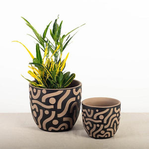 Terracotta Flower pots, Set of 2