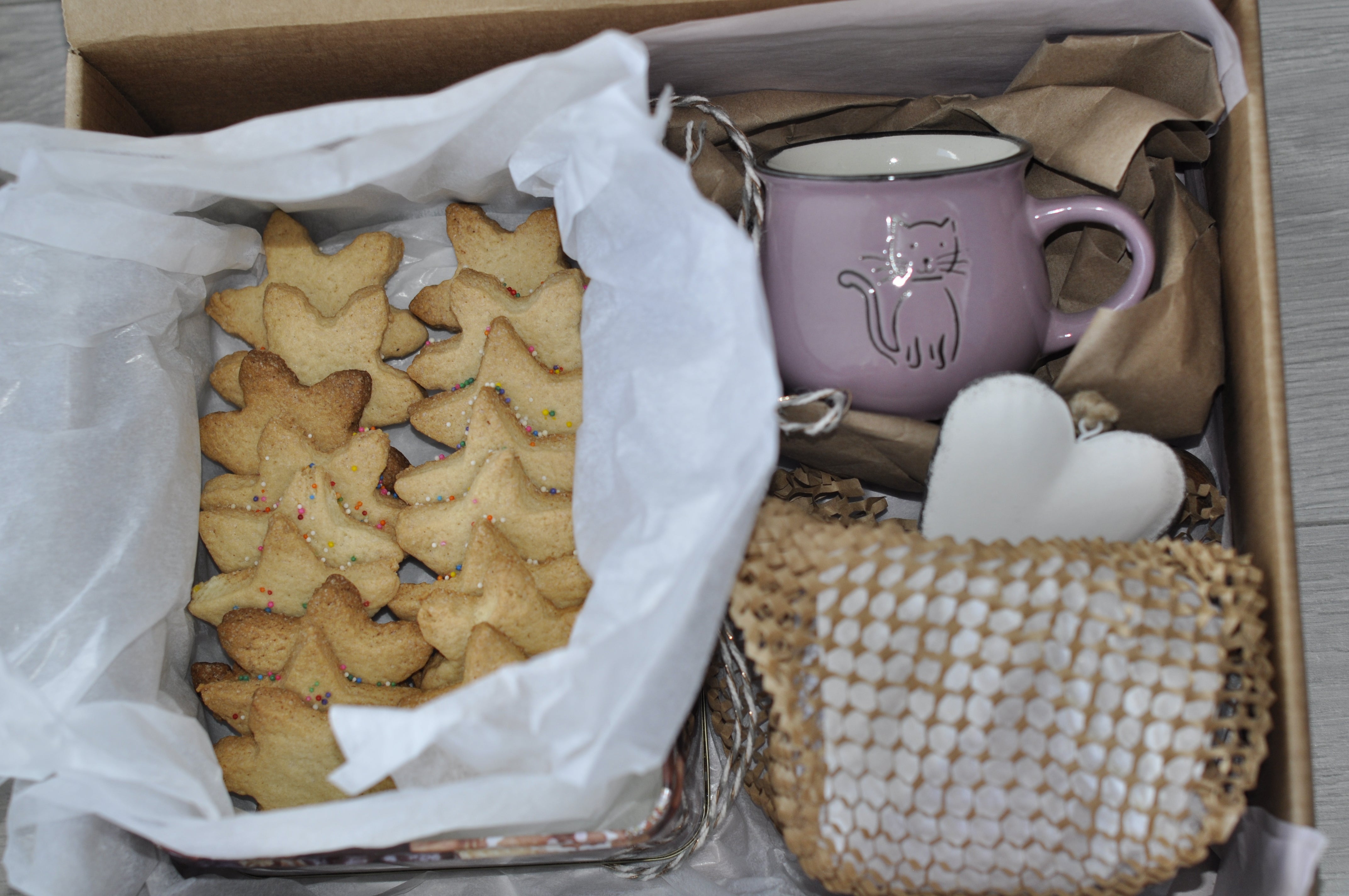 Cookies in the Gifts Boxes