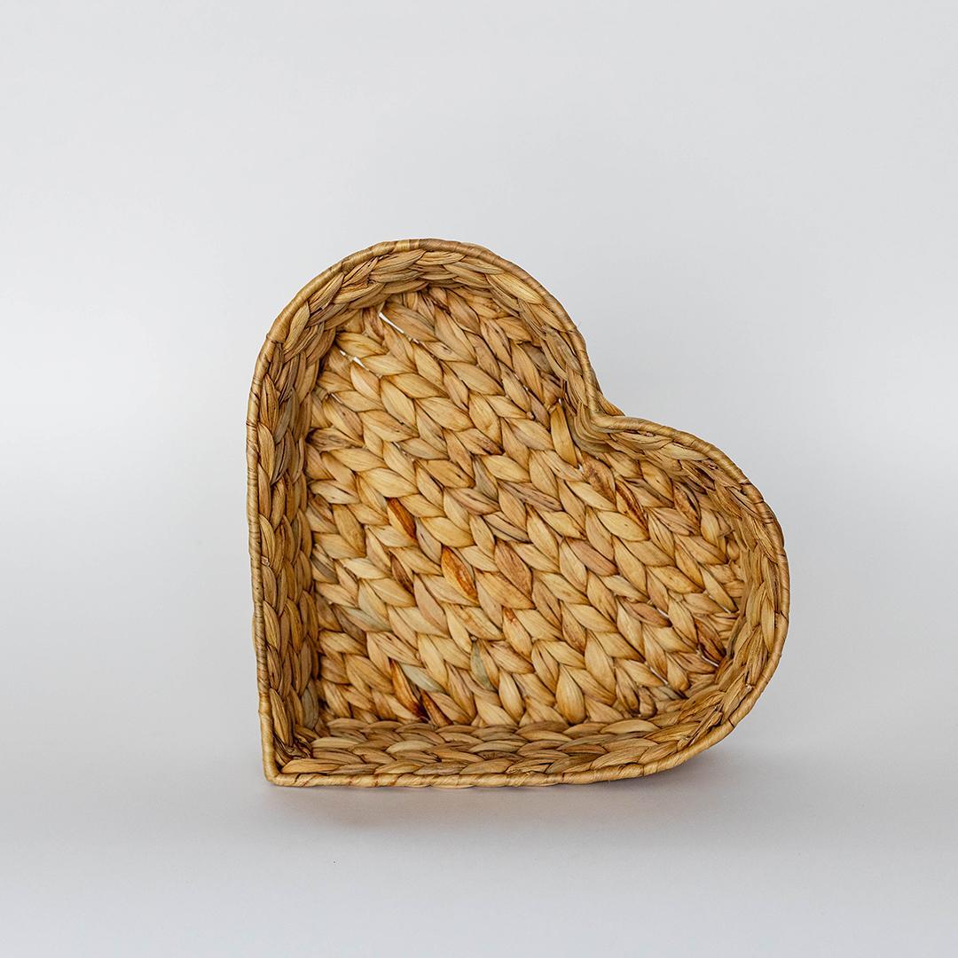 Willow Heart Basket