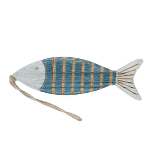 Wooden Fish Hanger, Set of 4