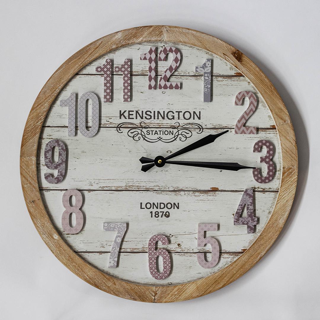 Wooden Wall Clock Kensington