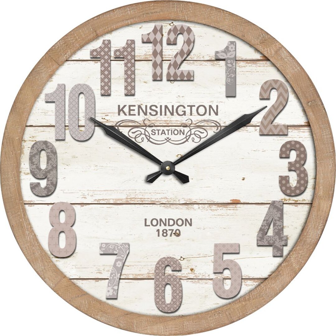 Wooden Wall Clock Kensington