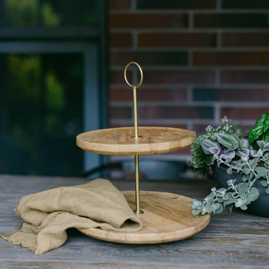 Wooden Cake Stand