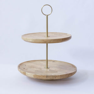 Wooden Cake Stand