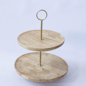 Wooden Cake Stand