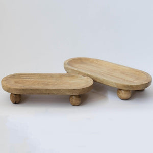 Wooden Tray, Set of 2