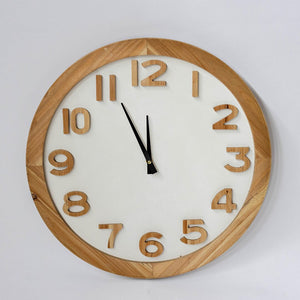 Classic Wooden Wall Clock