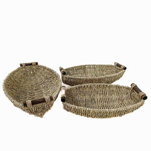 Woven Tray, Set of 3